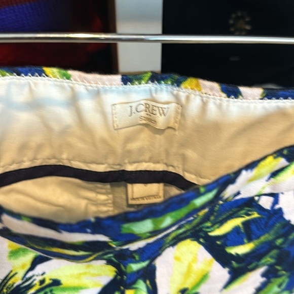 J Crew blue/yellow/pale pink flower print shorts size 0​ - Picture 2 of 3